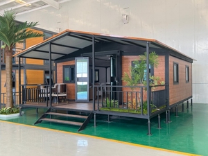 Tùy chỉnh di động prefab nhà di động đúc sẵn bằng gỗ container nhà cho căn hộ khách sạn biệt thự-cho phòng ngủ ngôi nhà nhỏ - Product Image 2