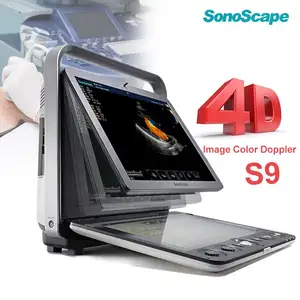 Máy Siêu Âm Máy Tính Xách Tay 3d Giá Rẻ Hệ Thống Hình Ảnh Siêu Âm 4D Kỹ Thuật Số Giá Rẻ Sonoscape S9