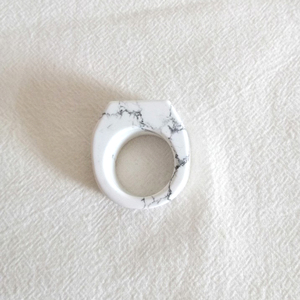 Steinringe für Männer neue Kristalls tein Tigeraugen großen rechteckigen Ring Herren schmuck - Product Image 3