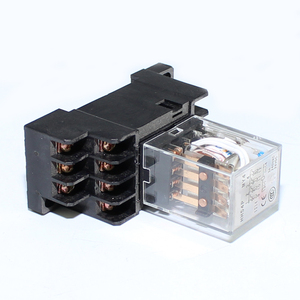 Chất lượng cao 4 cực 14-Pin thay thế relay 220V 12V 24V Kích thước thu nhỏ niêm phong lý thuyết điện từ với ổ cắm - Product Image 5