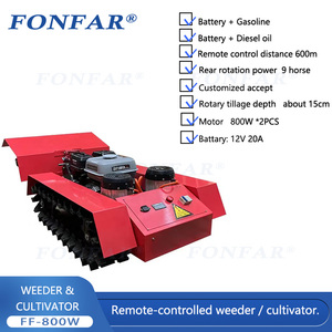 Télécommande Robot Tondeuse à Gazon/<span class=keywords><strong>Essence</strong></span> Diesel <span class=keywords><strong>Moteur</strong></span> Cultivateur Tondeuse Charrue Cultivateur <span class=keywords><strong>Scarificateur</strong></span> - Product Image 2