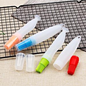 Silicone Kitchen Tool BBQ Cooking Grill Oil Honey Sauce <b>Bottle</b> <b>Brush</b> Pastry Basting <b>Brushes</b> for Gifts - Product Image 2