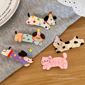 Toptan Sevimli Karikatür Hayvan Akrilik Plastik Şık Renkli Saç Tokaları Kore Ördek Gagası Klipsleri 6.5cm Kızlar ve Kadınlar için - Product Image 2