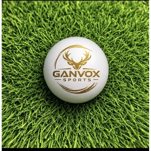Balón de Críquet Oficial Estándar de 4 Piezas Cosido a Mano en Cuero Blanco, Impermeable, para Entrenamiento y Partidos de Club - Product Image 2