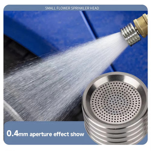 Buse de pulvérisation en acier inoxydable Stim, connexion rapide 1/4 pour pistolet à eau haute pression pour lavage de voiture, argent - Product Image 3