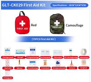 Kit de Supervivencia Portátil para Aventuras al Aire Libre con Logotipo Personalizado, Juego de Primeros Auxilios de Nailon Impermeable al por Mayor, Esencial para Senderismo y Camping - Product Image 6