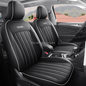 Coprisedili in Pelle per Modifica Interni Auto, Su Misura per Volkswagen <span class=keywords><strong>Tiguan</strong></span> Allspace <span class=keywords><strong>Tiguan</strong></span> L Pro 2025-2026, Accessori Auto - Product Image 1