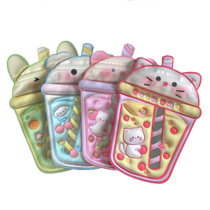 Tùy chỉnh in calibag bao bì nhựa cảm ứng mềm mại 3.5g hình dạng không đều Cookie chết cắt Zip khóa mùi bằng chứng Mylar Túi - Product Image 4