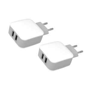 * Presa * Caricabatterie USB a 2 porte 5V 2.1A USB ricarica rapida caricabatteria-elettronica/telefonia e cellulare - Product Image 3