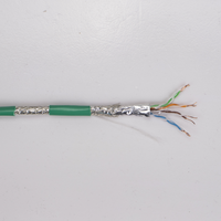 305m 1000FT 24awg 0.5mm inti 4-pasang angkat FTP Cat5/Cat5e kabel LAN dengan kabel komunikasi konduktor tembaga telanjang