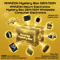 Boîte mystère électronique Level Up : Expérience surprise avec 1 à 3 gadgets aléatoires, plus de 500 gadgets différents en stock, en vrac, OEM