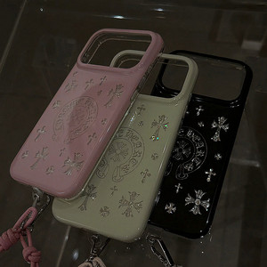 เคสโทรศัพท์แบบโปร่งลายกากบาท รุ่นพรีเมียม สำหรับ Apple 17 Pro Max เคสโทรศัพท์แบรนด์ดังทันสมัย <span class=keywords><strong>iPhone</strong></span> 16 15 14 13 <span class=keywords><strong>12</strong></span> P พร้อมอุปกรณ์เสริมฝาครอบแบบพกพา - Product Image 4