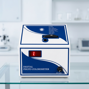 Colorimètre numérique à faisceau unique avec source de lumière LED, résolution 5 nm, pour usage en laboratoire, avec roue de filtres et affichage numérique - Product Image 4