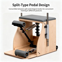 Chaise de Pilates en bois pour la maison, chaise de Pilates pour la gym, chaise de Pilates pour le yoga