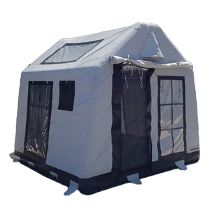 2025 Côn Minh Tùy Chỉnh Màu Sắc Bền PVC Ngoài Trời Một Phòng Ngủ Và Phòng Khách Không Thấm Nước Inflatable Cắm Trại Lều - Product Image 5