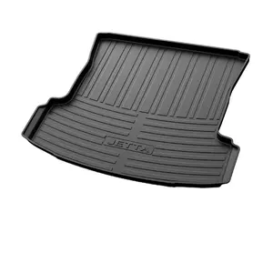 2024 New JETTA Car trunk mat Sports-Style Waterproof TPE Rear Trunk Car Mats for JETTA