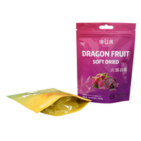 Sachet Doypack Refermable avec Fermeture Éclair, Emballage Autoportant pour Snacks et Fruits Secs