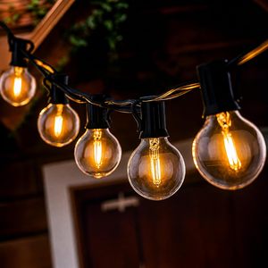 Waterproof Globe LED String Lights, Outdoor Patio Hanging Decor for <b>Camping</b> <b>Canopy</b>, Balcony, Party, Garden Eaves, IP44 Rated - Product Image 3