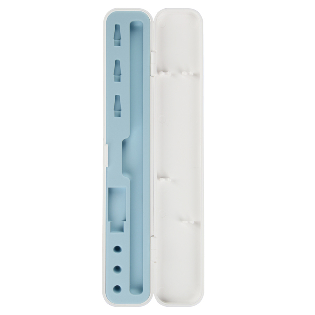 Pencil Storage Box Portable Hard Cover Portable Case Pencil Accessories for Apple Pencil 1 2 Holder Tablet Carton Packing White
