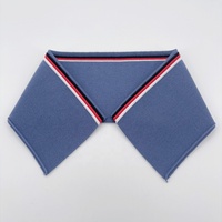 Côtes à tricoter en élasthanne 95% coton 5% personnalisées 1*1 Nervure de col jacquard