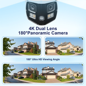 Anpviz US Stock 4K 8MP POE IP 180. <b>Camera</b> Security Dual Lens Two Way Audio Active Deterrence H.265+ IP66 Panoramic <b>Camera</b> - Product Image 6