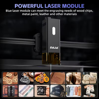 D3 Pro mesin ukiran Laser kontrol aplikasi DIODE DIY Laser pengukir MDF kayu lapis panas kecil portabel tanda Logo Printer