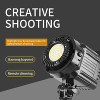 Nouvelles lampes de photographie professionnelles 100W, éclairage continu LED COB pour studio vidéo