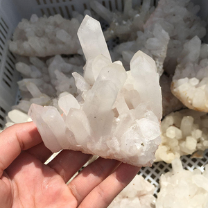 <strong>Wholesale</strong> Natural Reiki Rock Clear Quartz <strong>Crystal</strong> Cluster Polished <strong>Raw</strong> Unique <strong>Crystal</strong> Cluster for Decoration - Product Image 1
