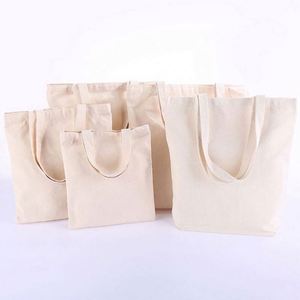 Bolsa de Lona Personalizada con Logotipo para Estudiantes, Bolsa de Compras de Algodón Reutilizable para Regalos Promocionales - Product Image 3