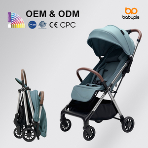 Poussette bébé légère et portable avec système de pliage à une main pour les déplacements urbains et les promenades en plein air - Product Image 4