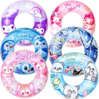 Bouée de natation pour enfants de trois ans, pour filles et garçons, bébé, gonflable, dessin animé, épaissi, protection environnementale, PVC