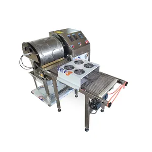 Machine à crêpes de cuisson machine à rouleaux de printemps machine d'emballage machine à crêpes japonaise