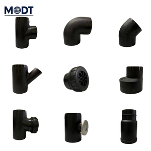 צינור ניקוז אנכי hdpe צינור מתאים עם חור בדיקה מ mdt - Product Image 2