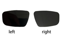 Lunettes 3D polarisées passives personnalisées pour téléviseurs et cinémas, possibilité d'imprimer un logo