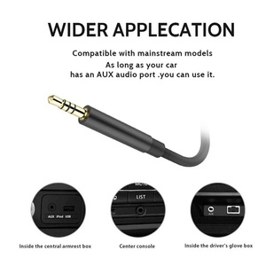 Adaptador de conector auxiliar de Audio tipo <span class=keywords><strong>C</strong></span> a 3,5mm, cable auxiliar <span class=keywords><strong>USB</strong></span> <span class=keywords><strong>C</strong></span> para coche, auriculares, altavoz, Cable auxiliar, adaptador de conector para auriculares - Product Image 4