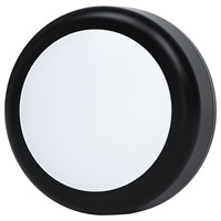 Éclairage d'armoire télécommandé noir et blanc à intensité variable T025-RGB, éclairage d'ambiance moderne minimaliste, lumière d'ambiance pour les fêtes