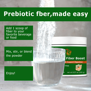 Factory Wholesale Prebiotic Fiber Boost Powder with Dietary Fiber Fructooligosaccharides Balances Overall Gut Health Powder - Product Image 2