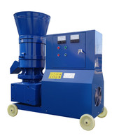 Machine de granulés bois certifié CE, ligne de moulin à granulés