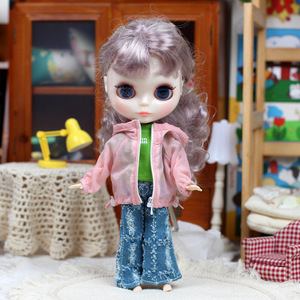 ชุดกันแดดฤดูร้อนสำหรับตุ๊กตา BJD ขนาด 30 ซม. รุ่น Little Blom OB226 สำหรับเด็กผู้หญิง ชุดเสื้อผ้าตุ๊กตาขนนุ่ม - Product Image 2