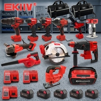 Kit combiné sans fil et sans balais EKIIV MW-2112 en gros avec chargeur rapide pour la revente en quincaillerie et les achats en gros, certifié CE