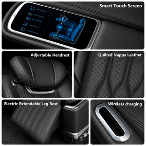 Sedili Auto di Lusso Personalizzati per <span class=keywords><strong>Van</strong></span> con Massaggio, Ventilazione e Reclinazione Girevole per Hiace - Product Image 3