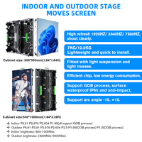 Pantalla LED de 3m x 2m para Eventos, Bodas, Espectáculos, Conferencias, Fondo de Escenario para DJ, Pantalla LED P2.6 P2.9 P3.9, Video Wall LED