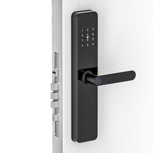 กุญแจล็อคประตูอัจฉริยะอิเล็กทรอนิกส์ <span class=keywords><strong>TTlock</strong></span>  ปลดล็อคด้วยรหัสผ่าน บัตร ลายนิ้วมือ <span class=keywords><strong>Ttlock</strong></span> และกุญแจ - Product Image 4