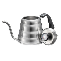 Bouilloire électrique à col de cygne avec thermostat et thermomètre, contrôle de la température, parfait pour le thé, brassage à domicile