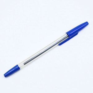 Hot Sale Very Cheap Promotional Simple Ballpoint Pen 1.0mm Logo Custom Wholesale Writing Plastic - Product Image 1