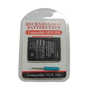 <span class=keywords><strong>Batterie</strong></span> KTR-003 pour <span class=keywords><strong>New</strong></span> <span class=keywords><strong>3DS</strong></span>, 800 mAh, 1300 mAh, <span class=keywords><strong>batterie</strong></span> rechargeable pour <span class=keywords><strong>New</strong></span> <span class=keywords><strong>3DS</strong></span>, pack de <span class=keywords><strong>batterie</strong></span> de remplacement pour <span class=keywords><strong>New</strong></span> <span class=keywords><strong>3DS</strong></span> - Product Image 1