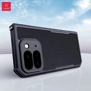 Funda Xundd para Google <span class=keywords><strong>Pixel</strong></span> 9 Pro Fold con Cristal Templado, Carcasa Transparente para Teléfono, Protectora Antigolpes - Product Image 2