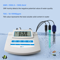 PHS-26C 6 en 1 moniteur de qualité de l'eau PH ORP TDS EC CF température testeur mètre pour piscine, laboratoire d'aquarium