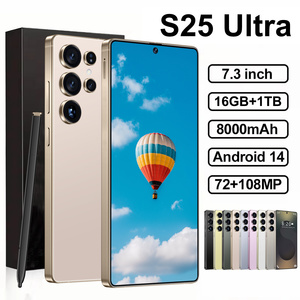هاتف ذكي S25 Ultra 5G LTE مع معالج Snapdragon 8 Gen3 عشاري النواة، شاشة OLED بمعدل تحديث 120 هرتز، كاميرا 108 ميجابكسل، بطارية 8000 مللي أمبير، قلم S مدمج، غير مقفل - Product Image 2