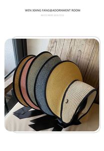 Big Brim Foldable Empty Top Beach Sun <b>Hat</b> Uv protection <b>Straw</b> Sun <b>Hats</b> for Women Summer Sun Visor Cap - Product Image 2